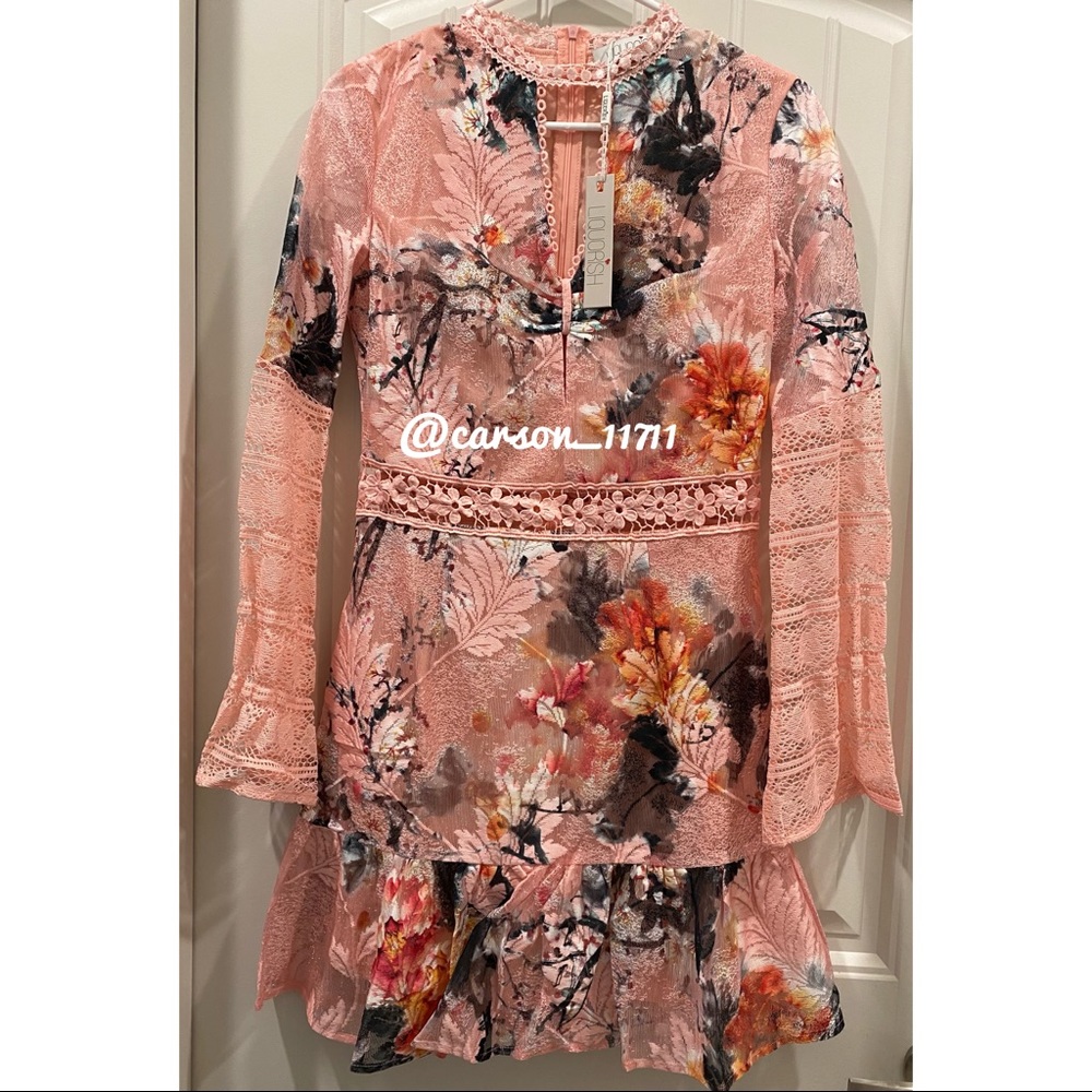 NWT Liquorish Scuba Skater Floral Print Dress US4 UK8 - Picture 5 of 11